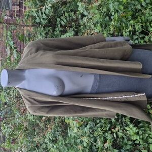 Elevenses (Philippines) Ladies Cotton Blend Khaki Jacket W/Belt Closure